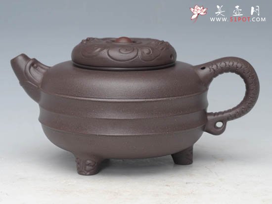 紫砂壶图片：双龙戏珠 - 宜兴紫砂壶网
