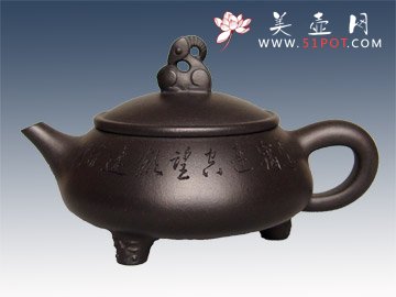 紫砂壶图片：喜洋洋 - 宜兴紫砂壶网