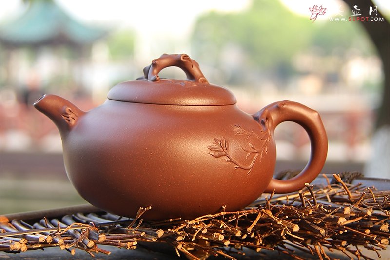 紫砂壶图片：花香怡人 - 宜兴紫砂壶网