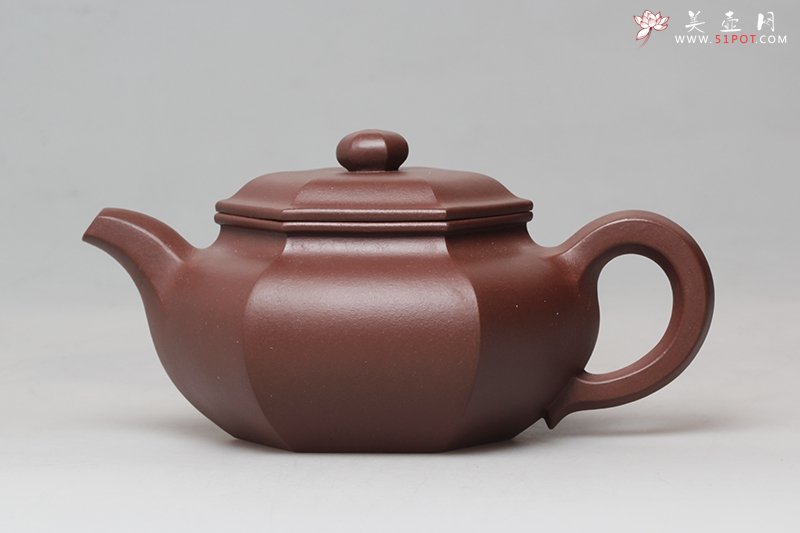 紫砂壶图片：六方莲子 - 宜兴紫砂壶网