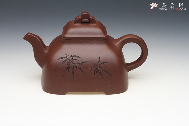 紫砂壶图片：孤菱 - 宜兴紫砂壶网