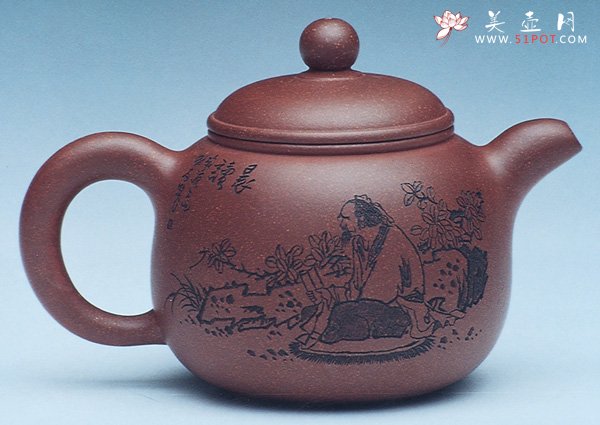 紫砂壶图片：小圆钟 - 宜兴紫砂壶网