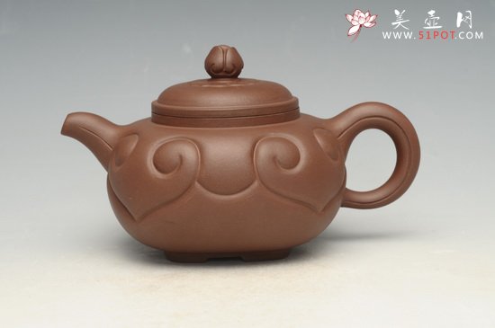 紫砂壶图片：四方如意 - 宜兴紫砂壶网