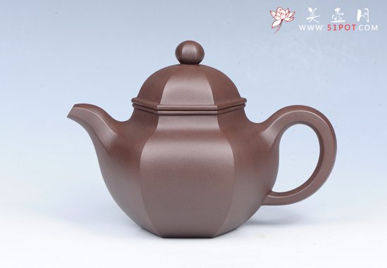 紫砂壶图片：六方掇球 - 宜兴紫砂壶网