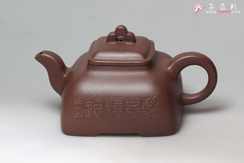 紫砂壶图片：弧菱壶 - 宜兴紫砂壶网