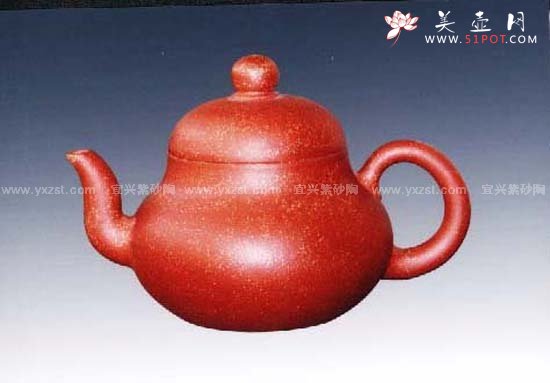 紫砂壶图片：梨型壶 - 宜兴紫砂壶网