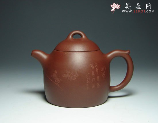 紫砂壶图片：秦权2 - 宜兴紫砂壶网