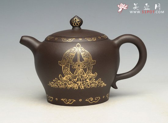 紫砂壶图片：禅泉一般若 - 宜兴紫砂壶网