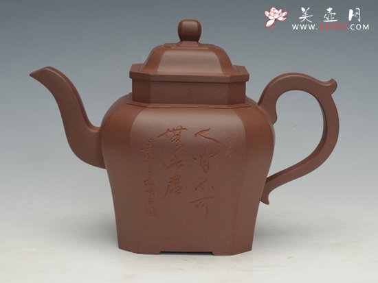 紫砂壶图片：宫灯壶 - 宜兴紫砂壶网