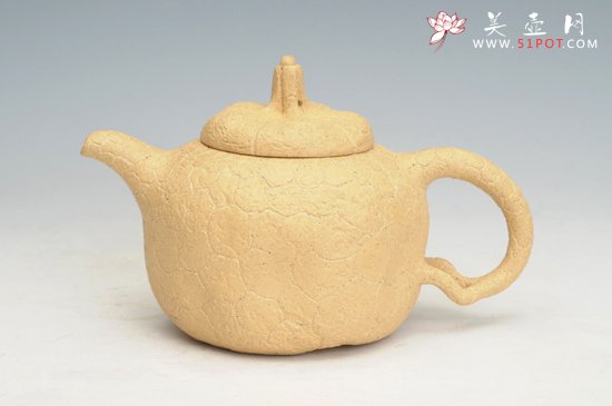 紫砂壶图片：全手工段泥 供春壶 - 宜兴紫砂壶网