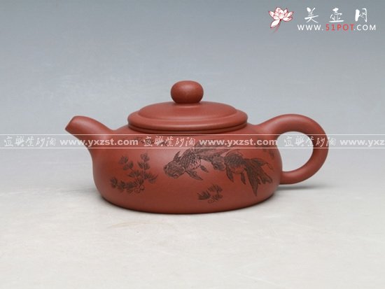 紫砂壶图片：玉扁大 - 宜兴紫砂壶网