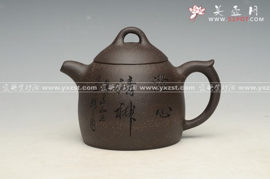 紫砂壶图片：秦权 - 宜兴紫砂壶网