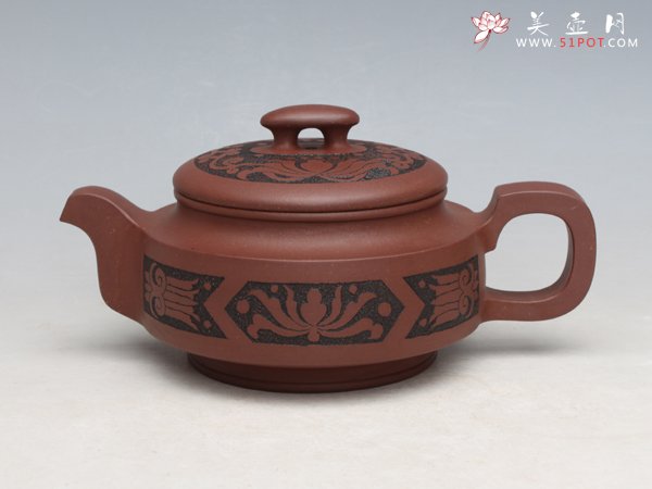 紫砂壶图片：富贵壶 - 宜兴紫砂壶网