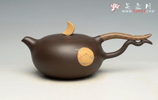 紫砂壶图片：奔月 - 宜兴紫砂壶网