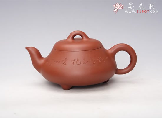 紫砂壶图片：大石瓢 - 宜兴紫砂壶网