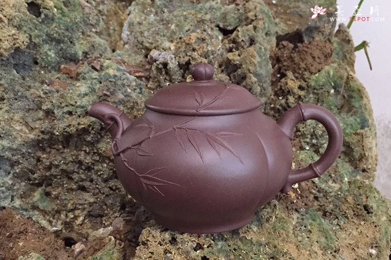 紫砂壶图片：锦竹 - 宜兴紫砂壶网