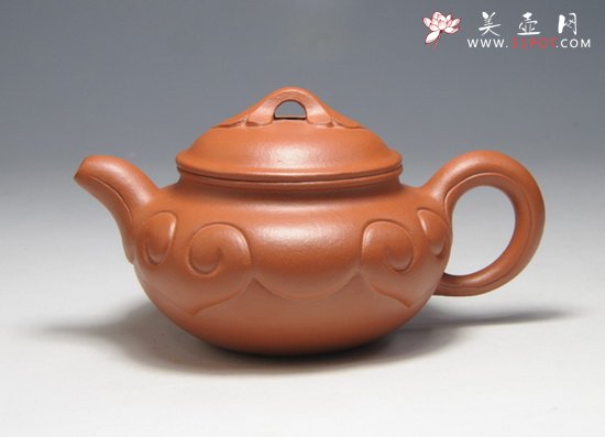 紫砂壶图片：仿古如意 - 宜兴紫砂壶网