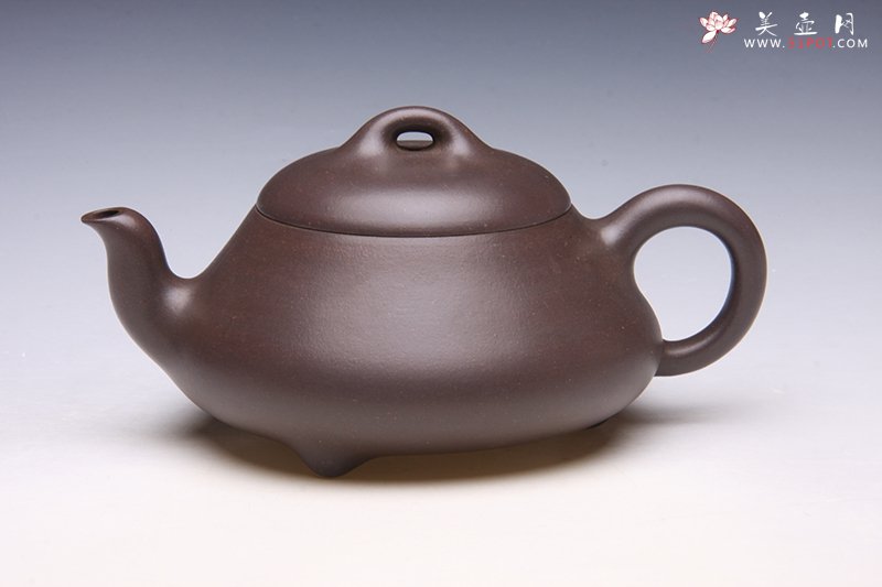 紫砂壶图片：矮石瓢 - 宜兴紫砂壶网