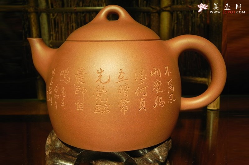 紫砂壶图片：秦权壶 - 宜兴紫砂壶网