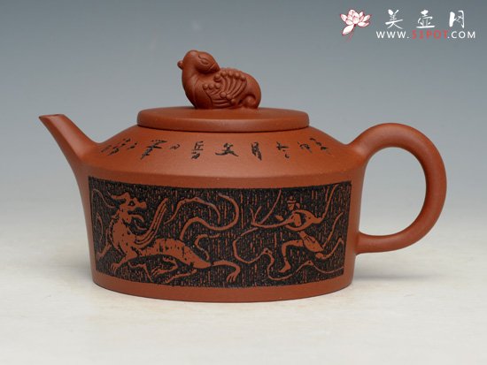 紫砂壶图片：神鹰 - 宜兴紫砂壶网