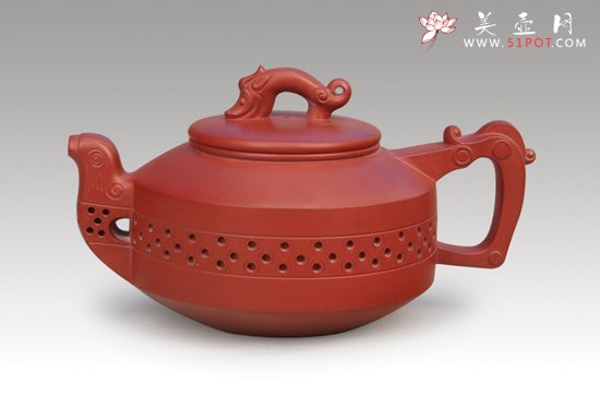 紫砂壶图片：龙凤呈祥 - 宜兴紫砂壶网