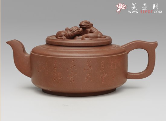 紫砂壶图片：中华魂 - 宜兴紫砂壶网