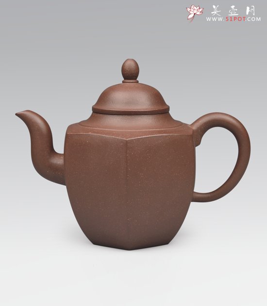 紫砂壶图片：六 方 - 宜兴紫砂壶网