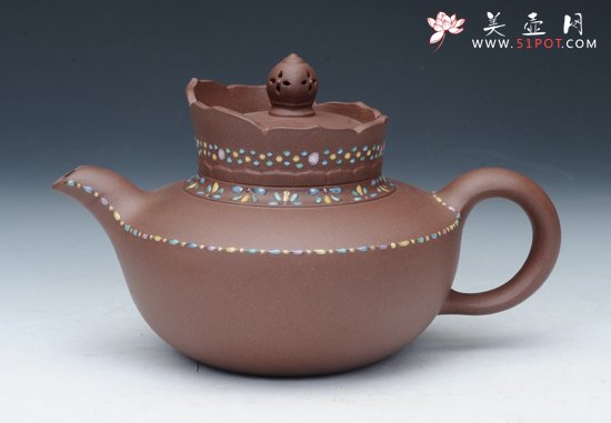 紫砂壶图片：僧帽 - 宜兴紫砂壶网