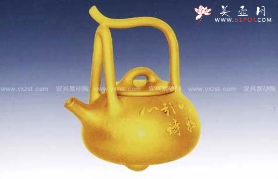 紫砂壶图片：东坡石瓢 - 宜兴紫砂壶网