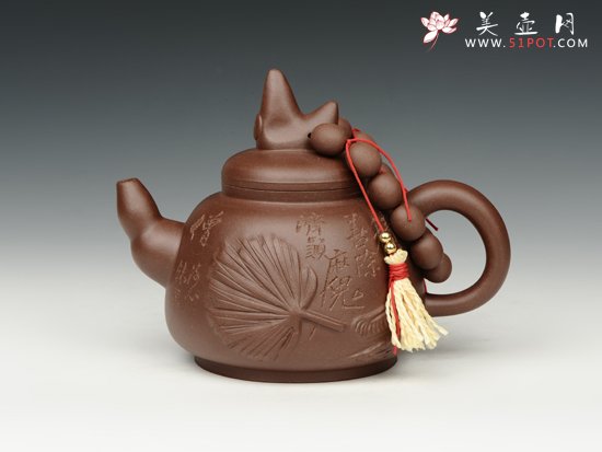 紫砂壶图片：济公三宝（小） - 宜兴紫砂壶网