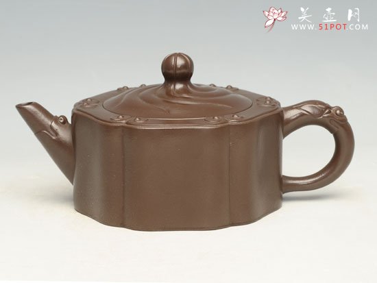 紫砂壶图片：龙头如意   容量：200cc - 宜兴紫砂壶网