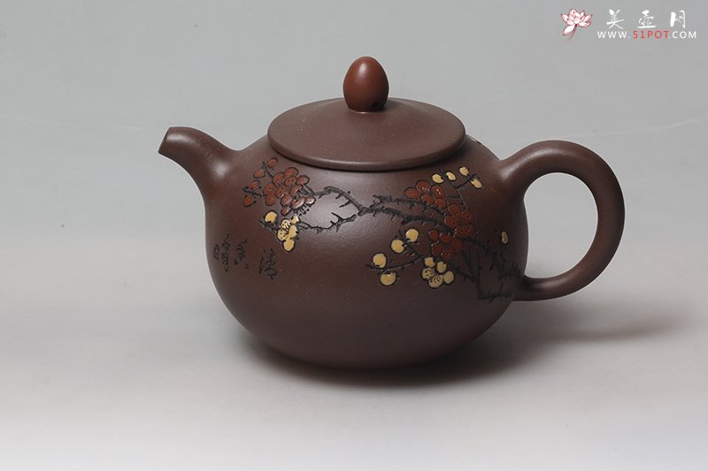 紫砂壶图片：富慧双修 - 宜兴紫砂壶网