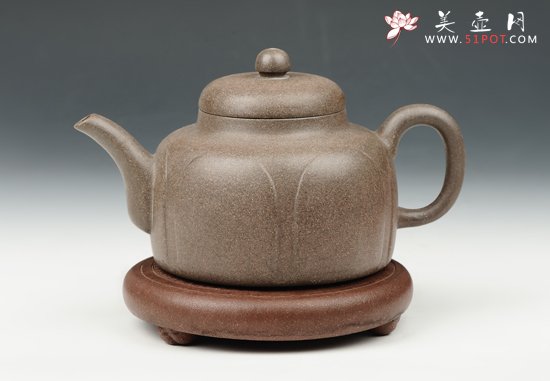 紫砂壶图片：六班缘囊 - 宜兴紫砂壶网