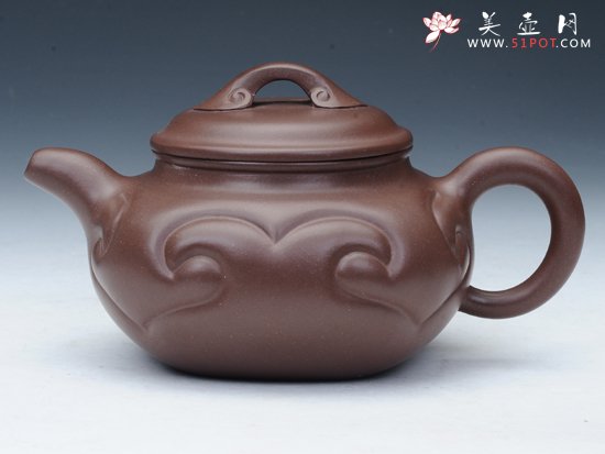 紫砂壶图片：如意 - 宜兴紫砂壶网