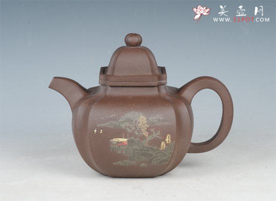 紫砂壶图片：八方掇球 - 宜兴紫砂壶网