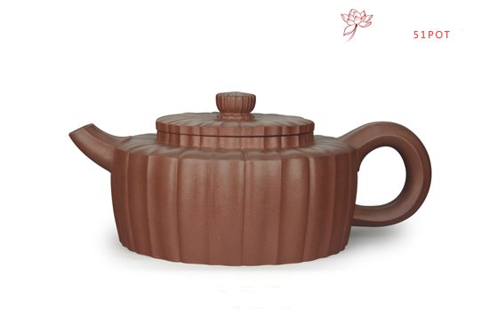 紫砂壶图片：大菱花 - 宜兴紫砂壶网