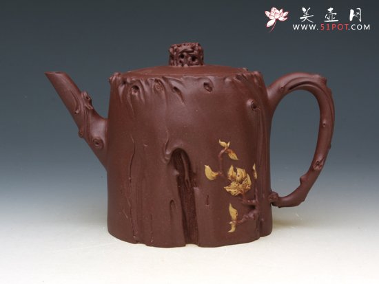 紫砂壶图片：逢春 - 宜兴紫砂壶网