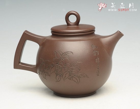 紫砂壶图片：智圆行方二 - 宜兴紫砂壶网