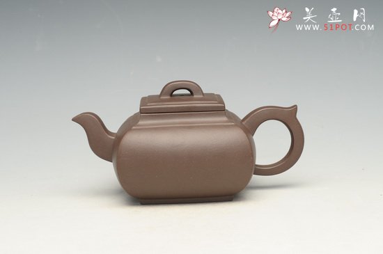 紫砂壶图片：四方桥梁 - 宜兴紫砂壶网