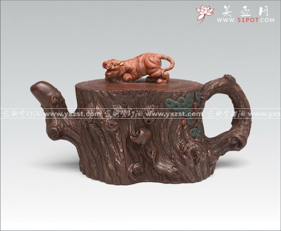 紫砂壶图片：劲松堂 - 宜兴紫砂壶网