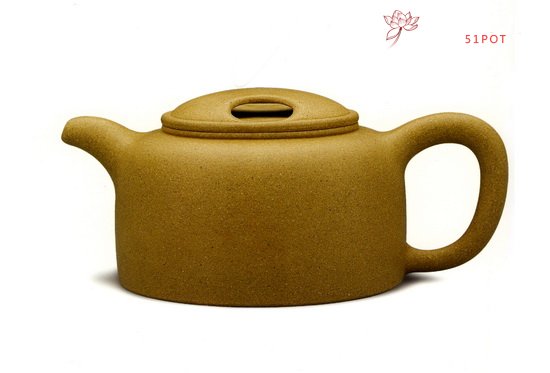 紫砂壶图片：牛盖莲子 - 宜兴紫砂壶网