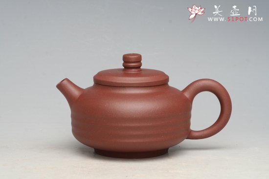 紫砂壶图片：腰线玉鼎 - 宜兴紫砂壶网