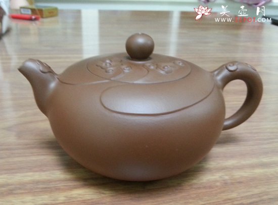 紫砂壶图片：一生如意 - 宜兴紫砂壶网