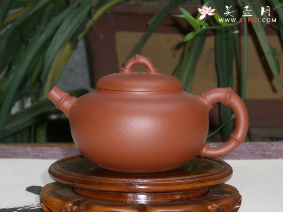 紫砂壶图片：竹趣 - 宜兴紫砂壶网