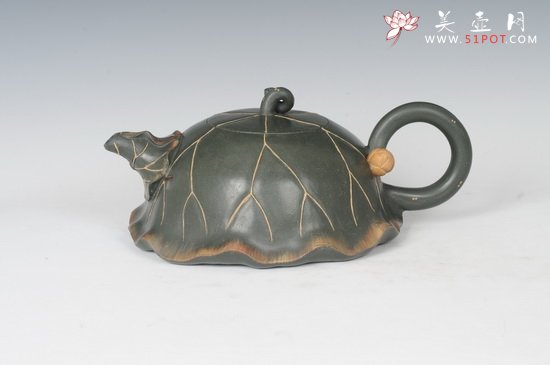 紫砂壶图片：荷叶 - 宜兴紫砂壶网