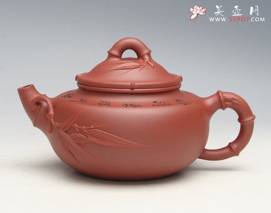 紫砂壶图片：竹韵 - 宜兴紫砂壶网