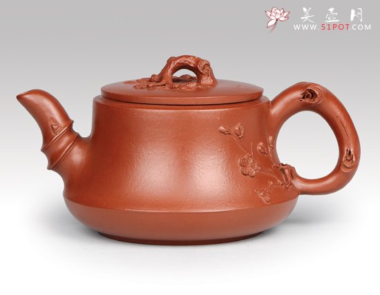 紫砂壶图片：松竹梅 - 宜兴紫砂壶网