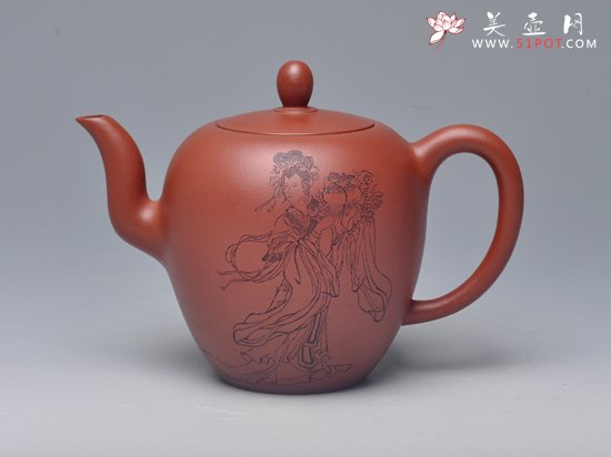 紫砂壶图片：美人肩 - 宜兴紫砂壶网