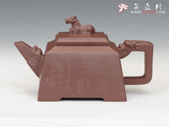 紫砂壶图片：龙马精神 - 宜兴紫砂壶网