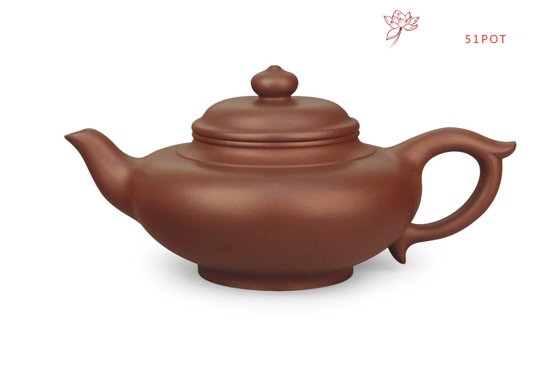 紫砂壶图片：扁樱 - 宜兴紫砂壶网